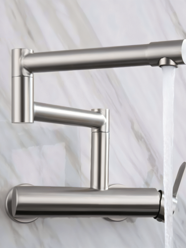 Wall Mount Two Hole Kitchen Faucet(MKF-30439)