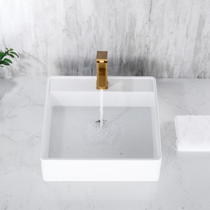 White Granite Wash Basin Morzze