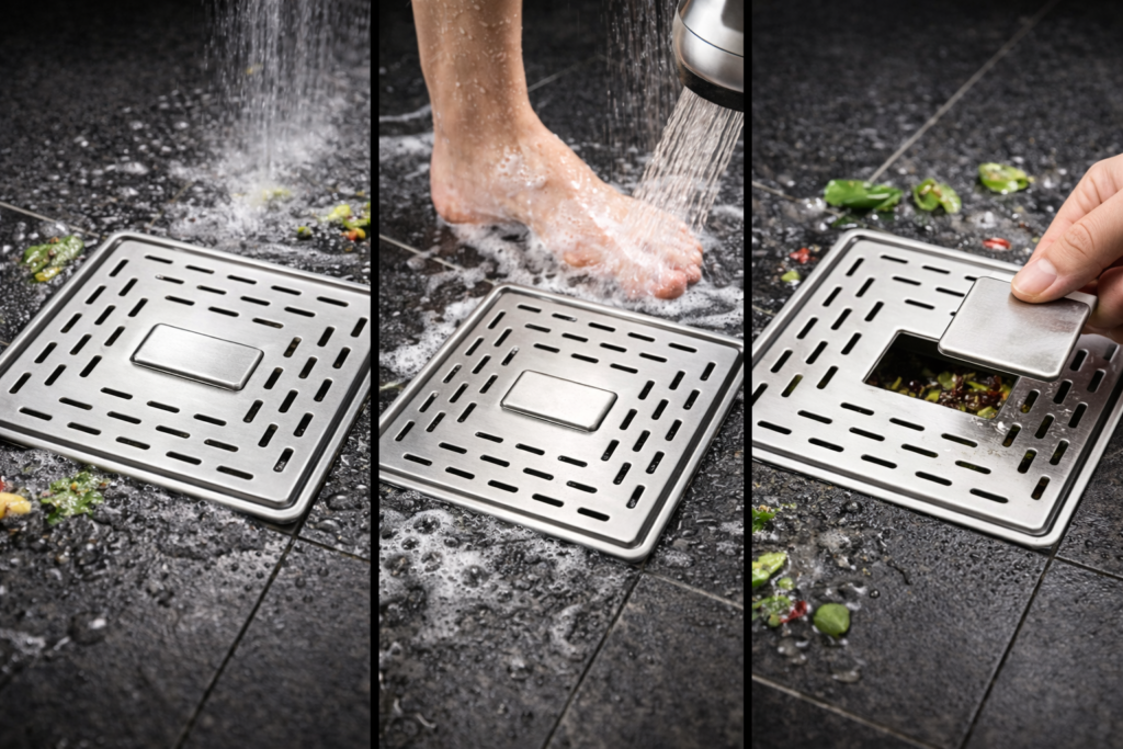 Right Sink Strainer Cover